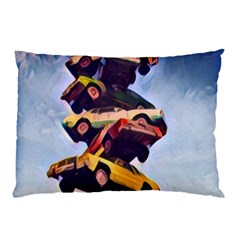 Pretty Colors Cars Pillow Case (two Sides) by StarvingArtisan