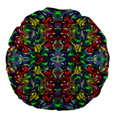 Ml 172 Large 18  Premium Flano Round Cushions by ArtworkByPatrick