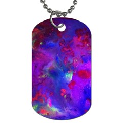 Galaxy Now Dog Tag (two Sides) by arwwearableart