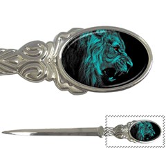 Angry Male Lion Predator Carnivore Letter Opener by Sudhe