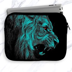 Angry Male Lion Predator Carnivore Apple Ipad 2/3/4 Zipper Cases by Sudhe