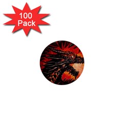 Dragon 1  Mini Buttons (100 Pack)  by Sudhe