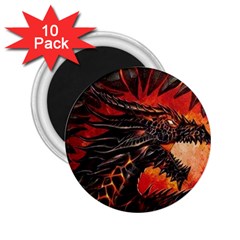 Dragon 2 25  Magnets (10 Pack)  by Sudhe