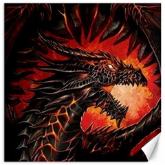 Dragon Canvas 12  X 12  by Sudhe