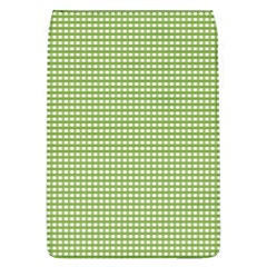 Green Gingham Removable Flap Cover (l)