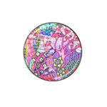 Trippy Forest Full Version Hat Clip Ball Marker (4 pack) Front