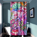 Trippy Forest Full Version Shower Curtain 36  x 72  (Stall)  Curtain(36 X72 ) - 33.26 x66.24  Curtain(36 X72 )