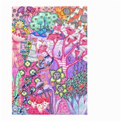 Trippy Forest Full Version Small Garden Flag (two Sides) by okhismakingart