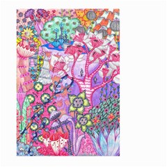 Trippy Forest Full Version Large Garden Flag (two Sides) by okhismakingart