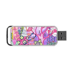 Trippy Forest Full Version Portable Usb Flash (one Side) by okhismakingart