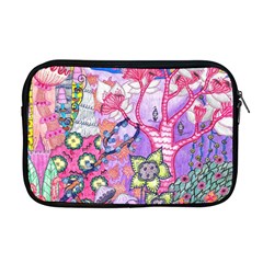 Trippy Forest Full Version Apple Macbook Pro 17  Zipper Case by okhismakingart