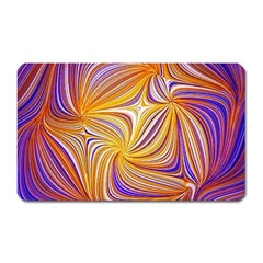 Electric Field Art Lii Magnet (rectangular) by okhismakingart