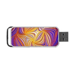 Electric Field Art Lii Portable Usb Flash (two Sides) by okhismakingart