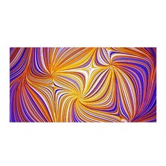 Electric Field Art Lii Satin Wrap by okhismakingart