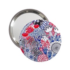 Floral Jungle  2 25  Handbag Mirrors by okhismakingart