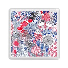 Floral Jungle  Memory Card Reader (square) by okhismakingart