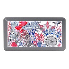 Floral Jungle  Memory Card Reader (mini) by okhismakingart