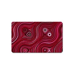 Electric Field Art Xxxviii Magnet (name Card) by okhismakingart