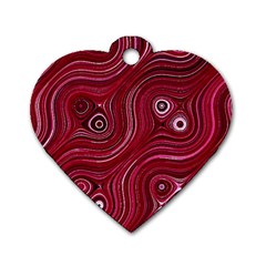 Electric Field Art Xxxviii Dog Tag Heart (one Side) by okhismakingart