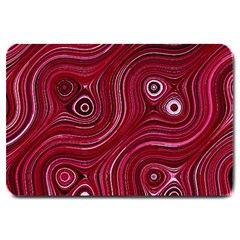 Electric Field Art Xxxviii Large Doormat  by okhismakingart