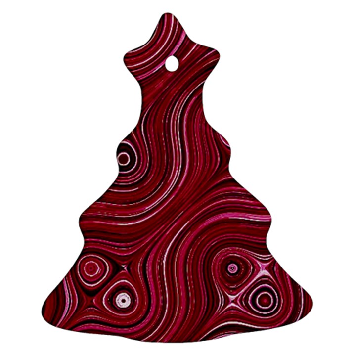 Electric Field Art XXXVIII Christmas Tree Ornament (Two Sides)