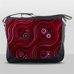 Electric Field Art Xxxviii Messenger Bag by okhismakingart