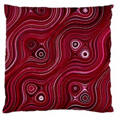 Electric Field Art Xxxviii Standard Flano Cushion Case (one Side) by okhismakingart