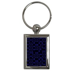 Neon Oriental Characters Print Pattern Key Chains (rectangle)  by dflcprintsclothing