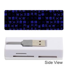 Neon Oriental Characters Print Pattern Memory Card Reader (stick) by dflcprintsclothing