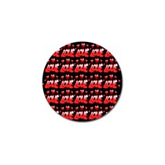 Love 2 Golf Ball Marker (10 Pack) by ArtworkByPatrick