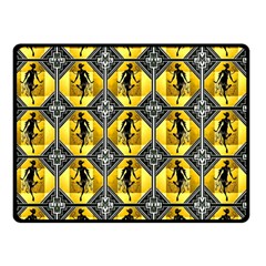 Flappers Double Sided Fleece Blanket (small)  by ArtworkByPatrick