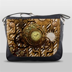 Wonderful Steampunk Design, Awesome Clockwork Messenger Bag by FantasyWorld7