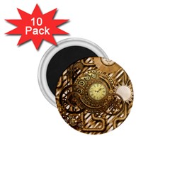 Wonderful Steampunk Design, Awesome Clockwork 1 75  Magnets (10 Pack)  by FantasyWorld7