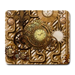 Wonderful Steampunk Design, Awesome Clockwork Large Mousepads by FantasyWorld7