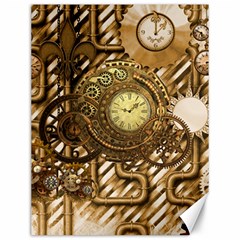 Wonderful Steampunk Design, Awesome Clockwork Canvas 12  X 16  by FantasyWorld7