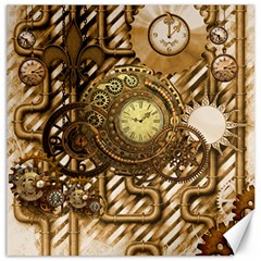 Wonderful Steampunk Design, Awesome Clockwork Canvas 20  X 20  by FantasyWorld7