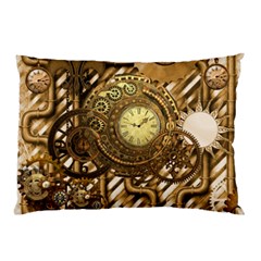 Wonderful Steampunk Design, Awesome Clockwork Pillow Case by FantasyWorld7