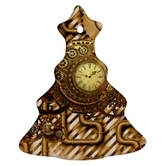 Wonderful Steampunk Design, Awesome Clockwork Ornament (christmas Tree)  by FantasyWorld7