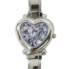 Garden Of The Phoenix Granite Heart Italian Charm Watch by Riverwoman