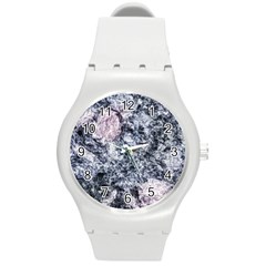 Garden Of The Phoenix Granite Round Plastic Sport Watch (m) by Riverwoman