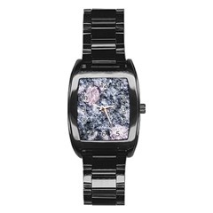 Garden Of The Phoenix Granite Stainless Steel Barrel Watch by Riverwoman