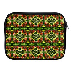 Pattern Red Green Yellow Black Apple Ipad 2/3/4 Zipper Cases by Pakrebo