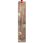 Peacock Feather Bird Exhibition Large Book Marks Front