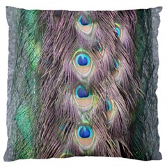 Peacock Bird Pattern Standard Flano Cushion Case (one Side) by Pakrebo