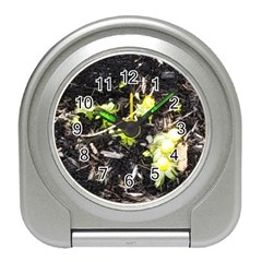 Signs Of Spring Travel Alarm Clock by Riverwoman