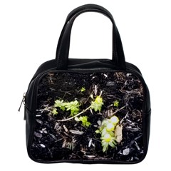 Signs Of Spring Classic Handbag (one Side) by Riverwoman