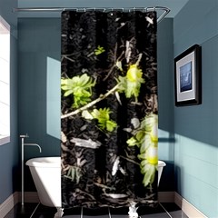 Signs Of Spring Shower Curtain 36  X 72  (stall)  by Riverwoman