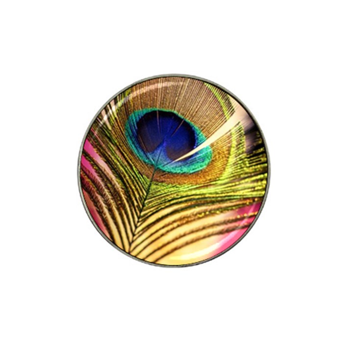 Peacock Feather Colorful Peacock Hat Clip Ball Marker