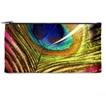 Peacock Feather Colorful Peacock Pencil Cases Front