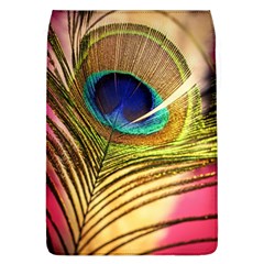 Peacock Feather Colorful Peacock Removable Flap Cover (l)